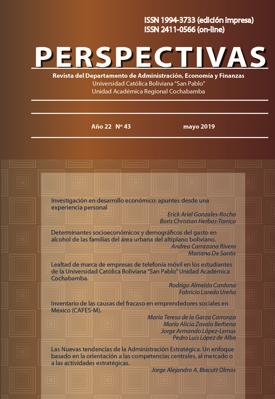 Ver Núm. 43 (2019): Revista Perspectivas N° 43