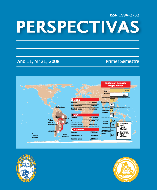 Ver Núm. 21 (2008): Revista Perspectivas N° 21